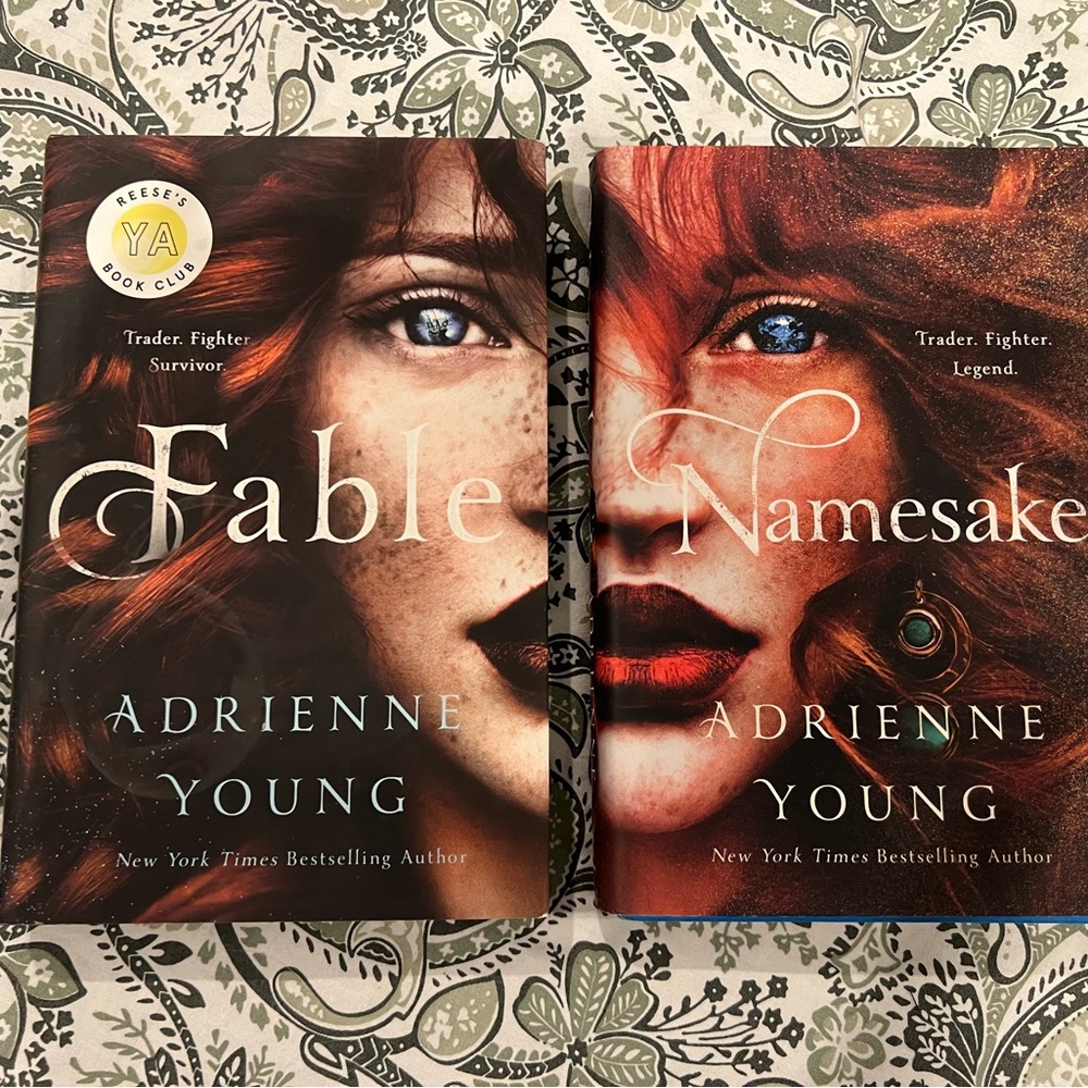 Fable and Namesake Book Set by Adrienne Young